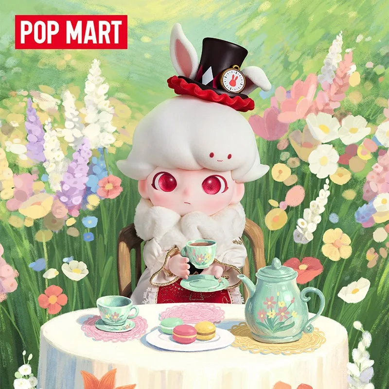 

POP MART DIMOO Fairyland 1/8 Коллекционная фигурка в закрытой упаковке, украшение, кукла, игрушка, коллекционная коробка-сюрприз