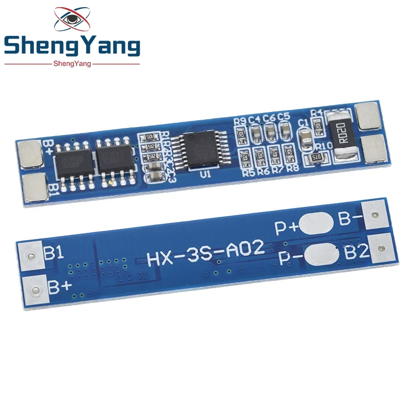 TZT 3S 12V 8A  Li-ion 18650 Lithium Battery Charger Protection Board  11.1V 12.6V  10A BMS Charger Protection Board image 4