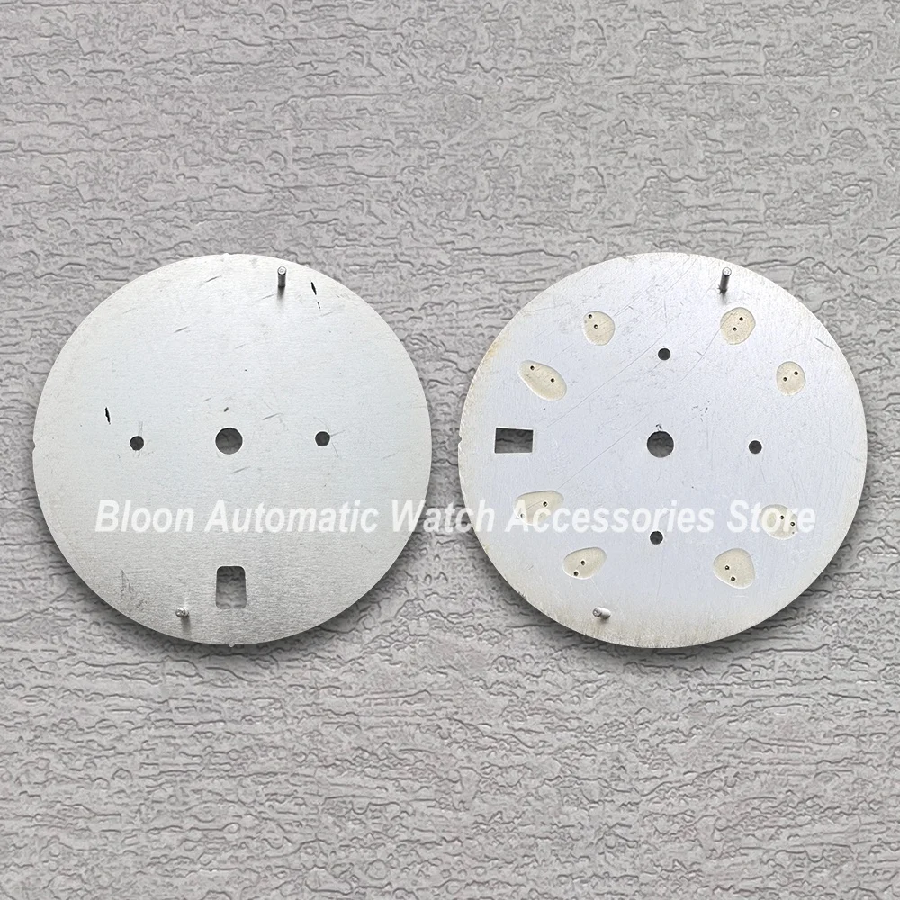 32.5mm S Logo Speed Dial Fit VK67 Movement Green Luminous High Quality Black/White Watch Modification Accessories