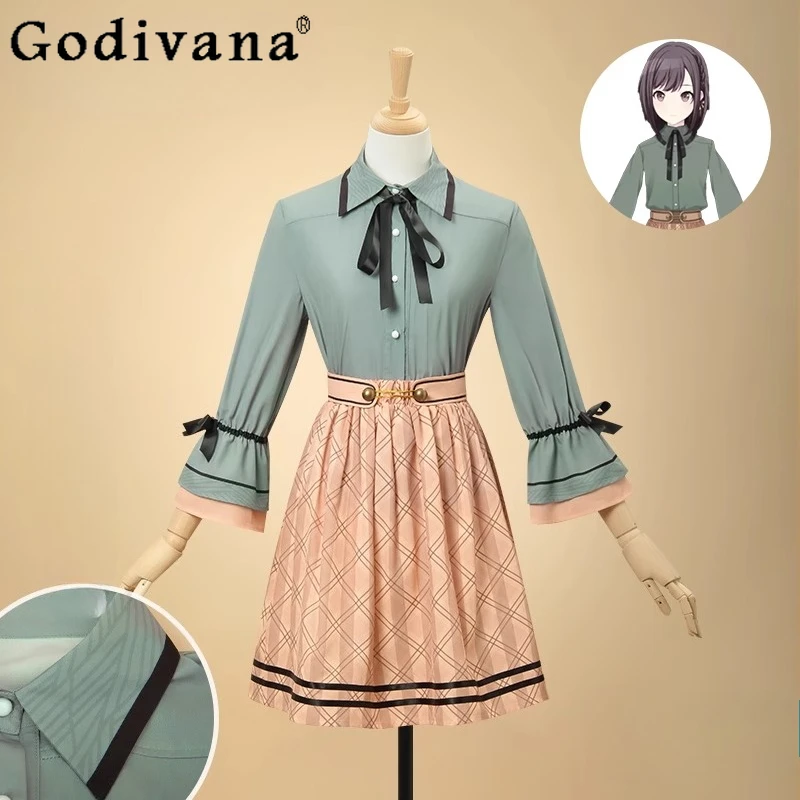 

Stage Cosplay Painted Cosplay Women Two Dimensional Animation Cos Clothing Female Acting Shirt and Skirt Outfits