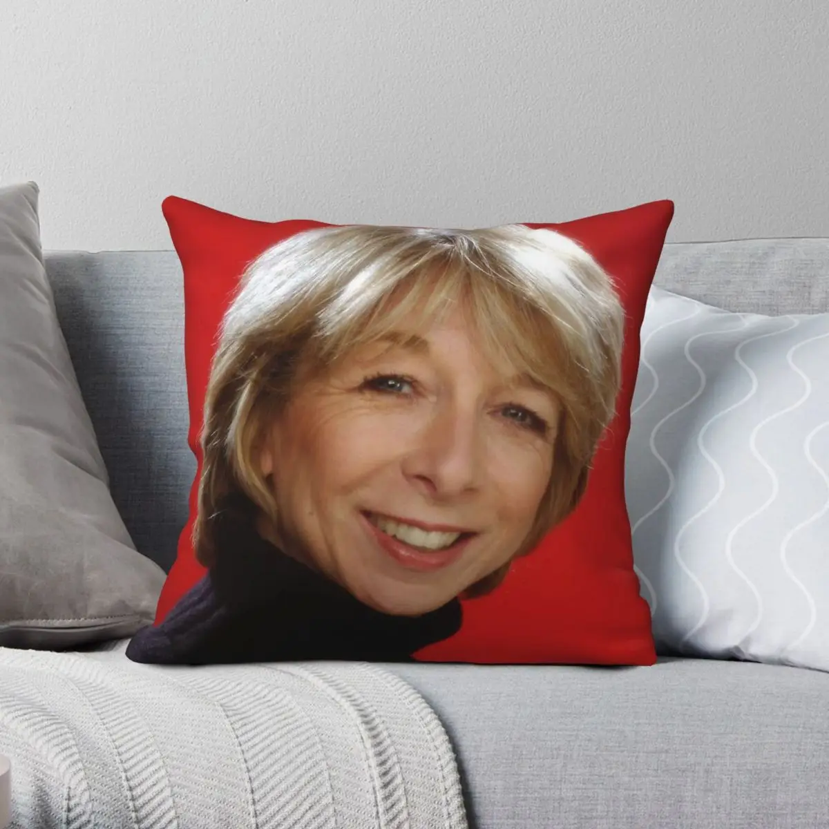 Gail Platt Helen Worth Coronation Street Square Pillowcase Polyester Linen Velvet Pattern Zip Decor Sofa Cushion Cover