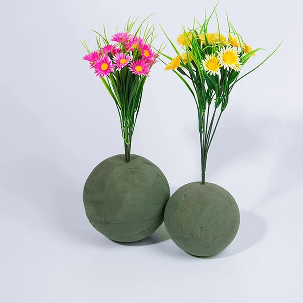 

3Pcs Floral Arrangement Foams Easy to Use Flower Mud Mud Blocks for Wedding Flower Decoration Crafts Floral Accessory