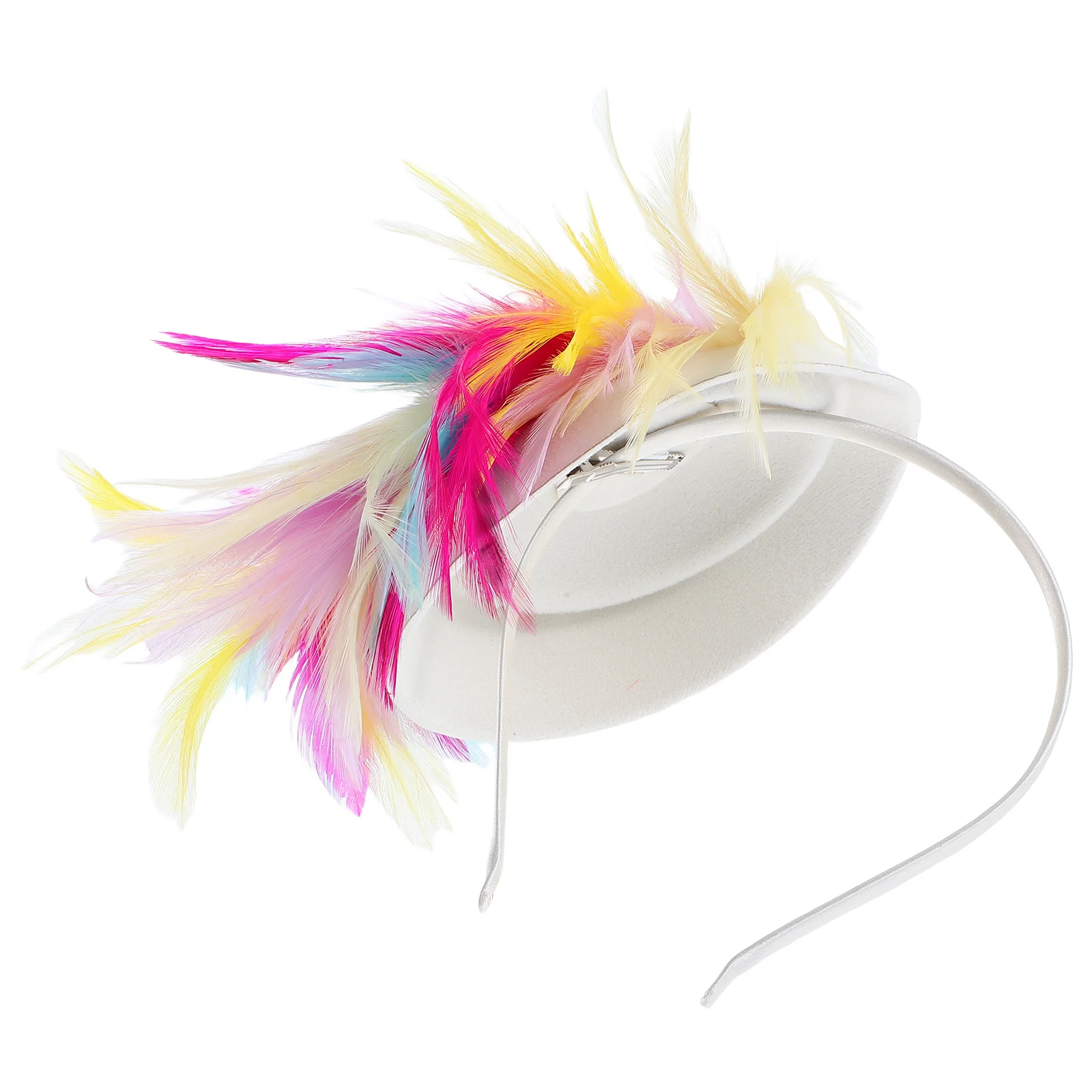 

Elegant Fascinator Mini Hat Bridal Hairband Wedding Party Festival Photo Shoot Headpiece Bride Headpiece