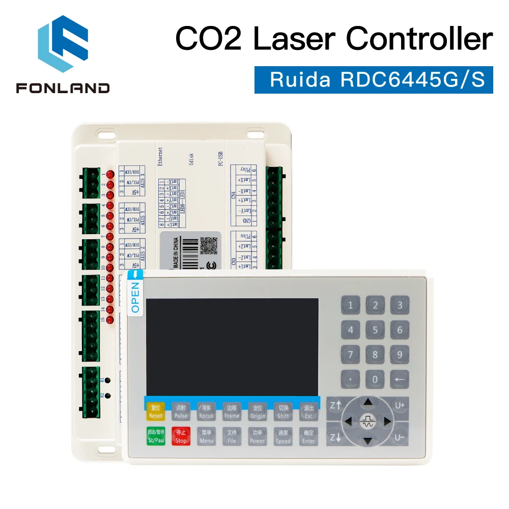 

Fonland Ruida RDC6445 RDC6445G RDC6445S Controller for Co2 Laser Engraving Cutting Machine Upgrade RDC6442 RDC6442G