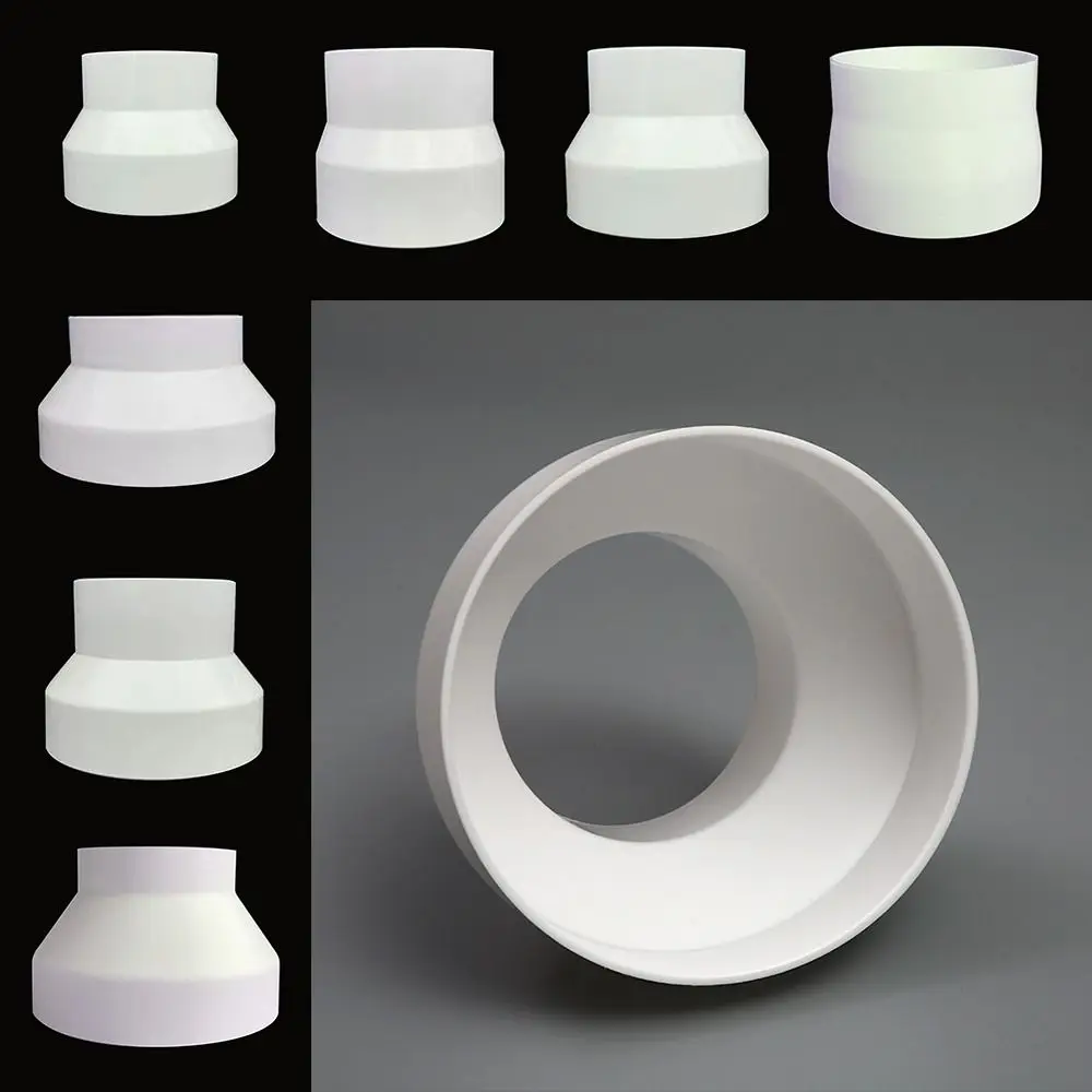 Practical Reliable ABS Ventilation Pipe Fittings Reducer Adapter 110-100/150-100/200-150 Hardware