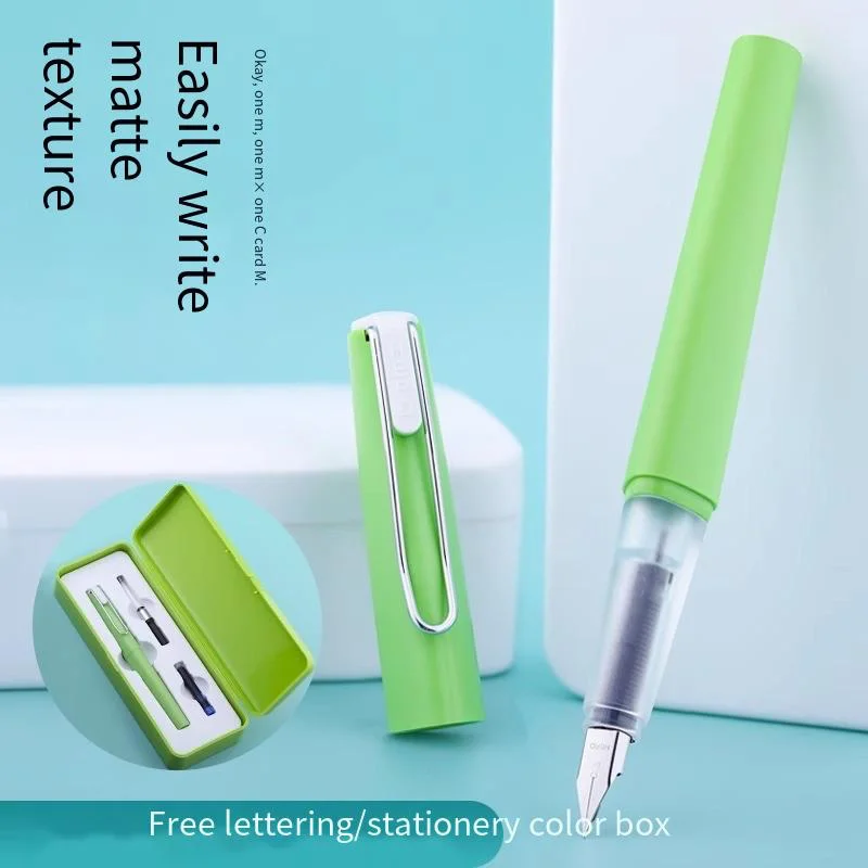 Hero Pen H1219 طالب ذكر وأنثى الكبار الموقف الإيجابي ممارسة الكتابة الأعمال مكتب قلم حبر هدية صندوق #1