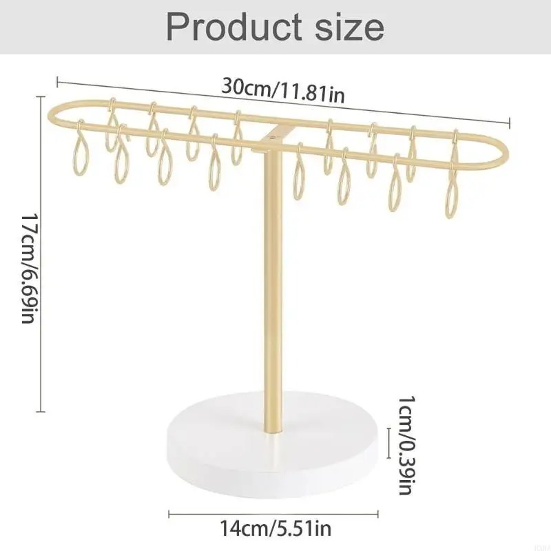 HXBA Display Organizers Fashion Hairband Holder for Home or Professional Spaces