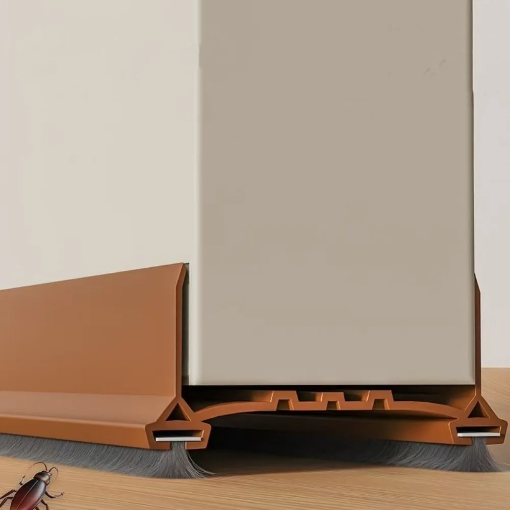 

Уплотнитель для дверей с щетками, 96 см, пылезащитный, шумоизоляционный, от насекомых