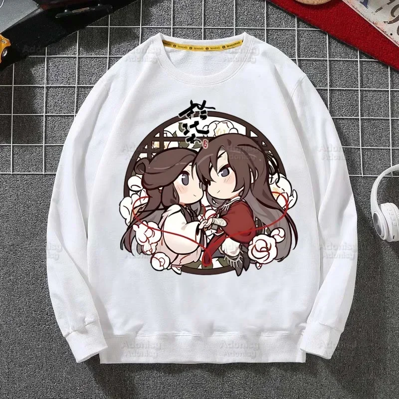 Mo Dao Zu Shi The Untamed Lan WangJi Wei Wu Xian Fleece Sweatshirts Harajuku Streetwear Top Autumn Spring O Neck Pullover Hoody