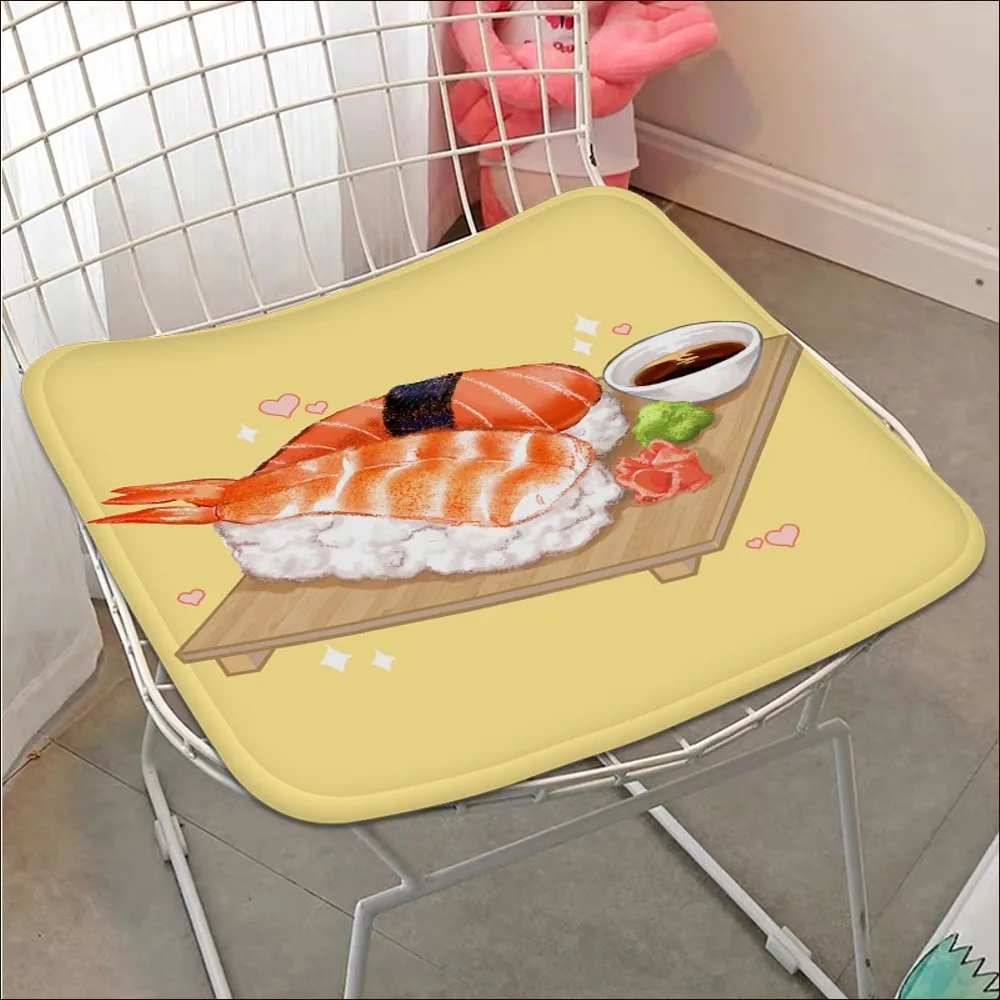 Anime Sushi Cushion Mat Modern Minimalist Style Sofa Mat Dining Room Table Chair Cushions Unisex Fashion Anti-slip Cushion Pads