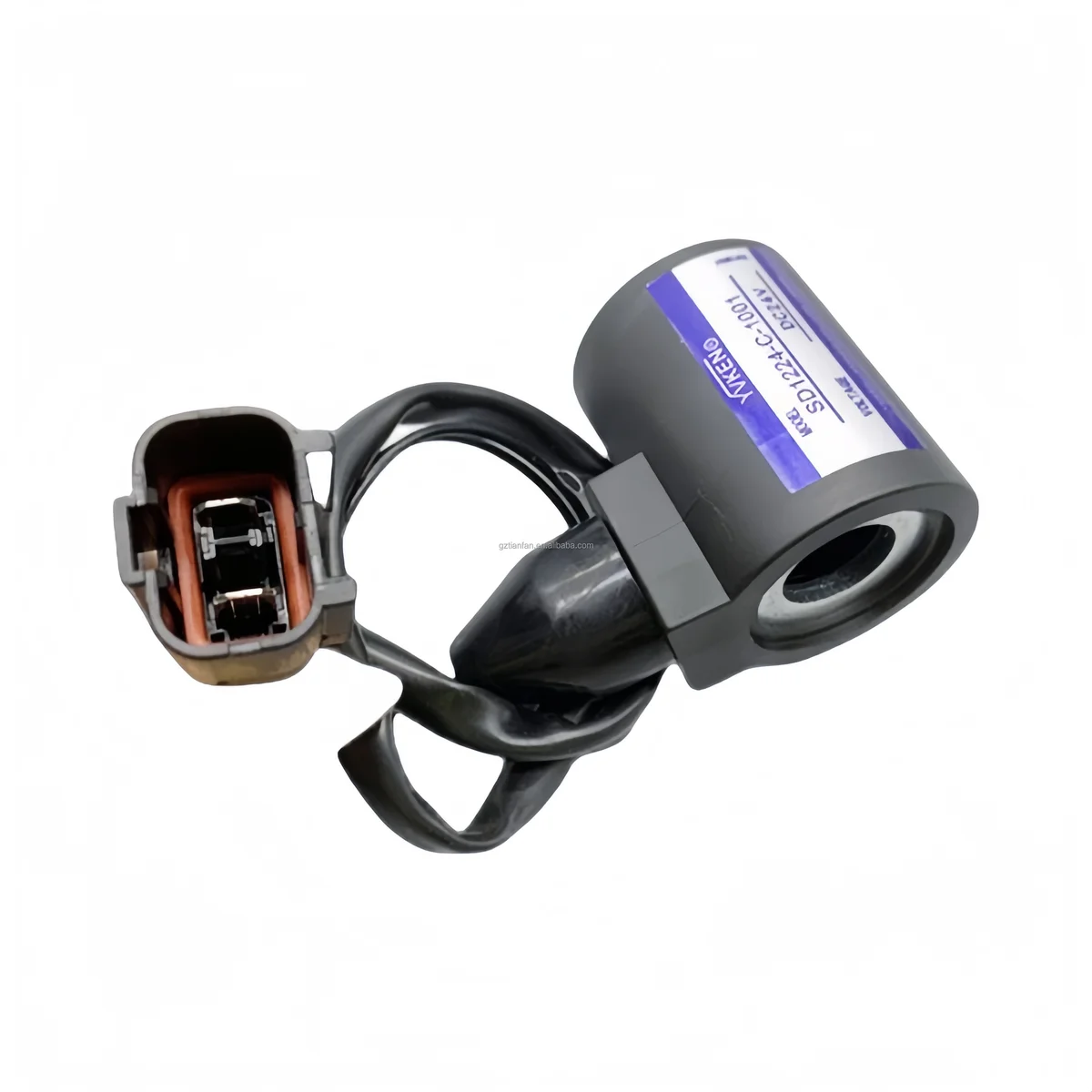 

For Excavator Solenoid Valve Coil PC60-8 PC120-6 Safety Lock Solenoid SD1224-C-1001 SD1224C1001 Engine Part