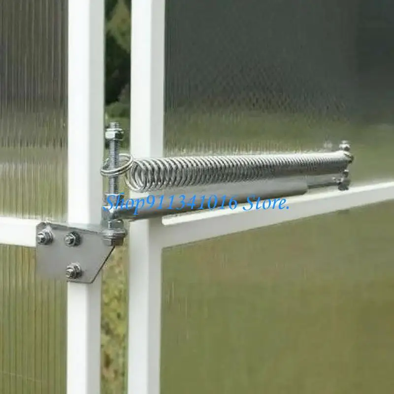 Automatisch regulierender Gewächshaus-Entlüftungsöffner, starker automatischer Fensteröffner aus Eisen, einfach zu bedienen für