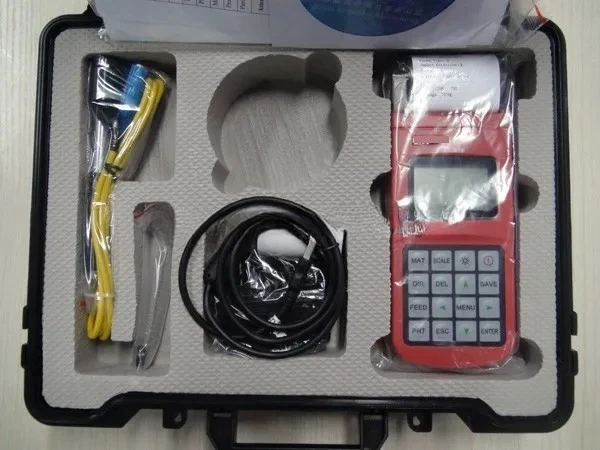 Draagbare hardheidsmeter met printer