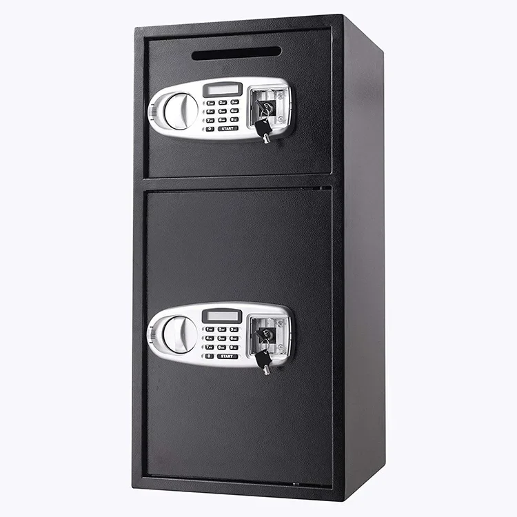 Double layer confidentiality cabinet, electronic password, all steel office documents, safe deposit box, anti-theft