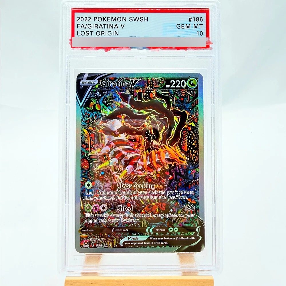 

Коллекционная карта PTCG DIY: Гиратина, Райкуаза, Магикарп, Запдос, Молтрес (английская версия), классическая аниме-карта, подарок, игрушка