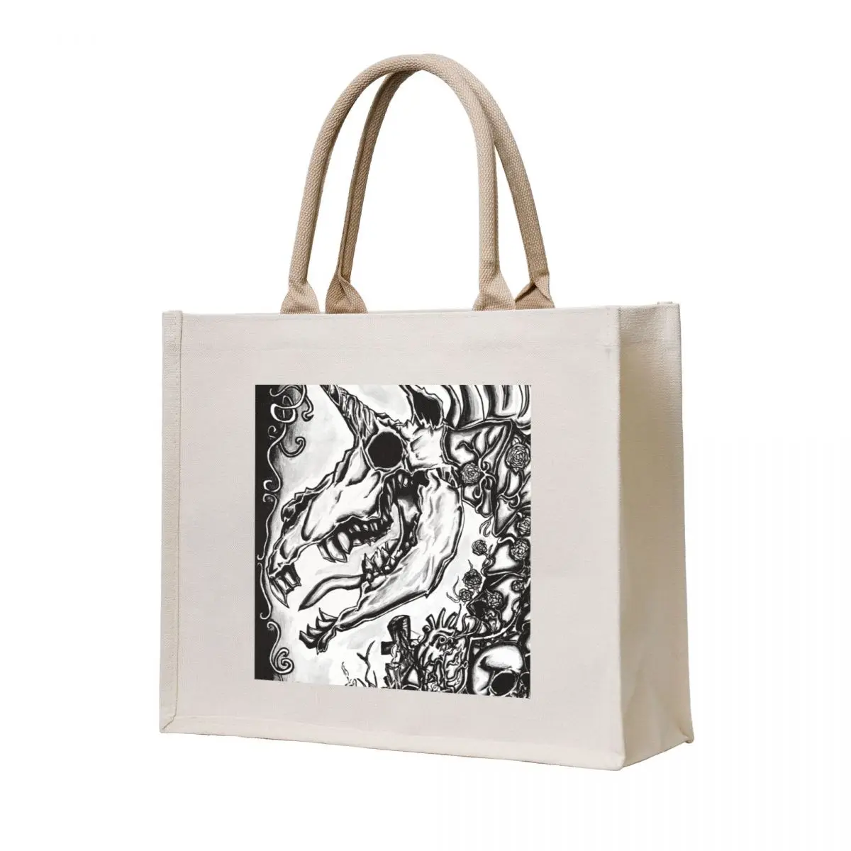 

My little Boney, Absurd Art Tote Bag hand bag ladies Beach bag Canvas