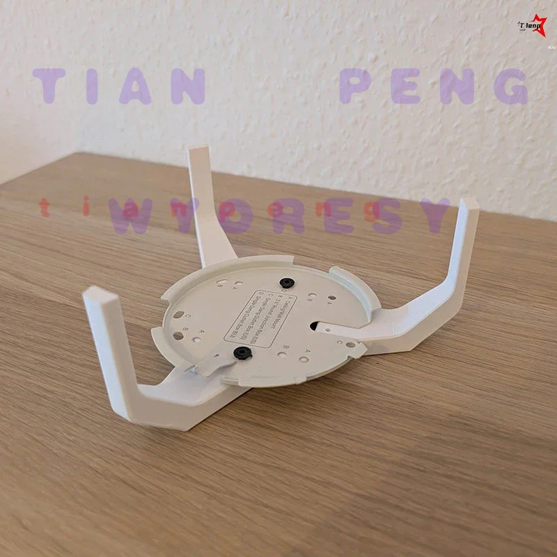 Multi‑Angle Low‑Profile Ceiling Flip Base Holder for TP‑Link Omada EAP650/EAP653 Office Indoor High‑Speed Wifi‑AP Network