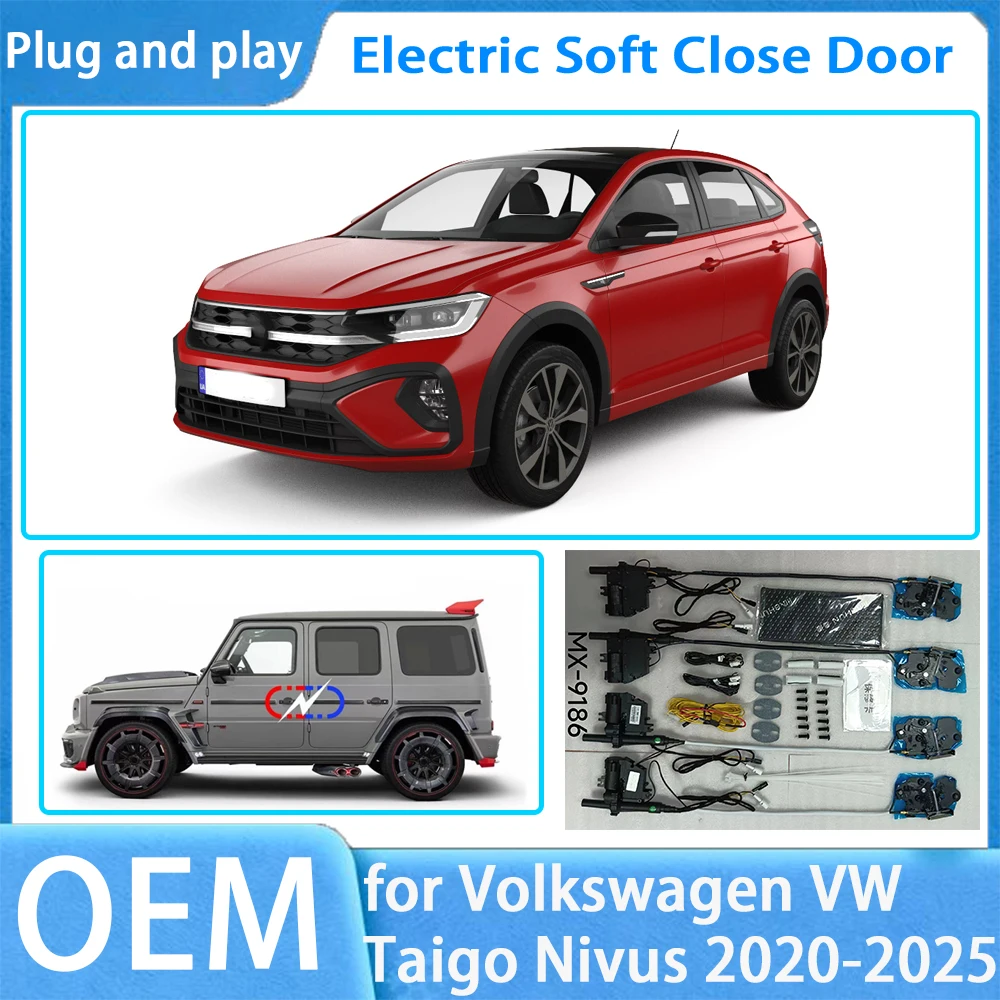 

for Volkswagen VW Taigo Nivus 2020-2025 OEM Car Soft Close Door System Automatic Electric Auto Pull Power Latch Power Closing