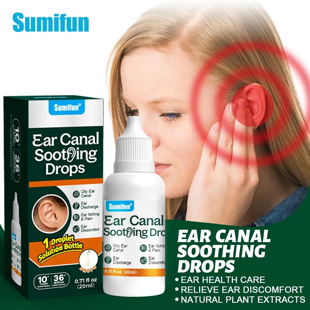 5/10/20Pcs Ear Soothing Liquid Soothing Daily Body Health Care