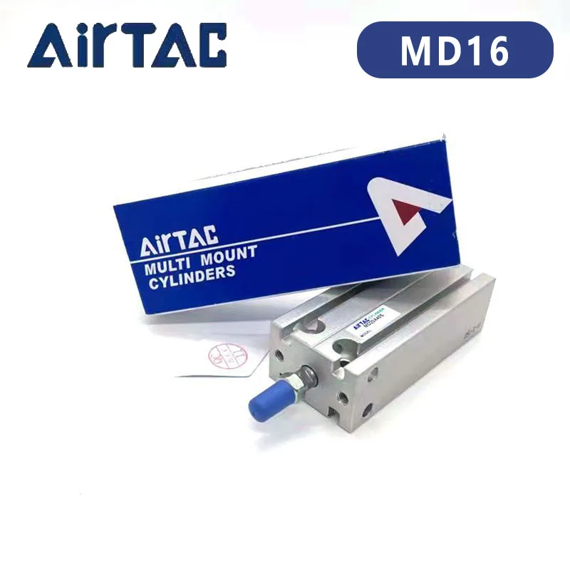 AirTac MD Series Multi-position Free Installation Fixed Cylinder  MD16X5X10X15X20X25X30X35X40X60X70S Air Cylinder