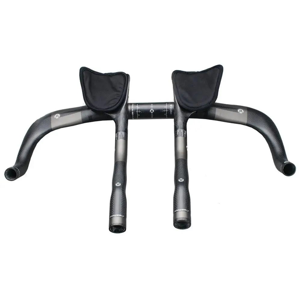 Hot Sell High Quality JIMAITEAM Road Racing Bicycle Carbon Fiber TT Handlebar for Time Trial Bike