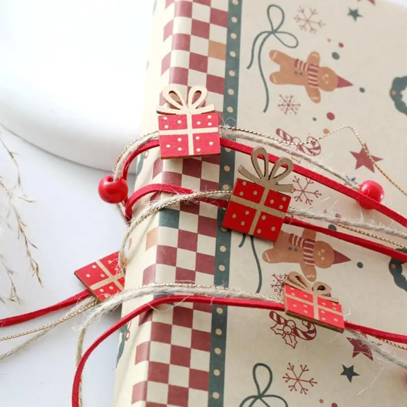 

Christmas Decoration Ribbon Gold Ornament Holiday Party Decorative Festive Ribbons DIY Ornaments Chrustmas Accessories