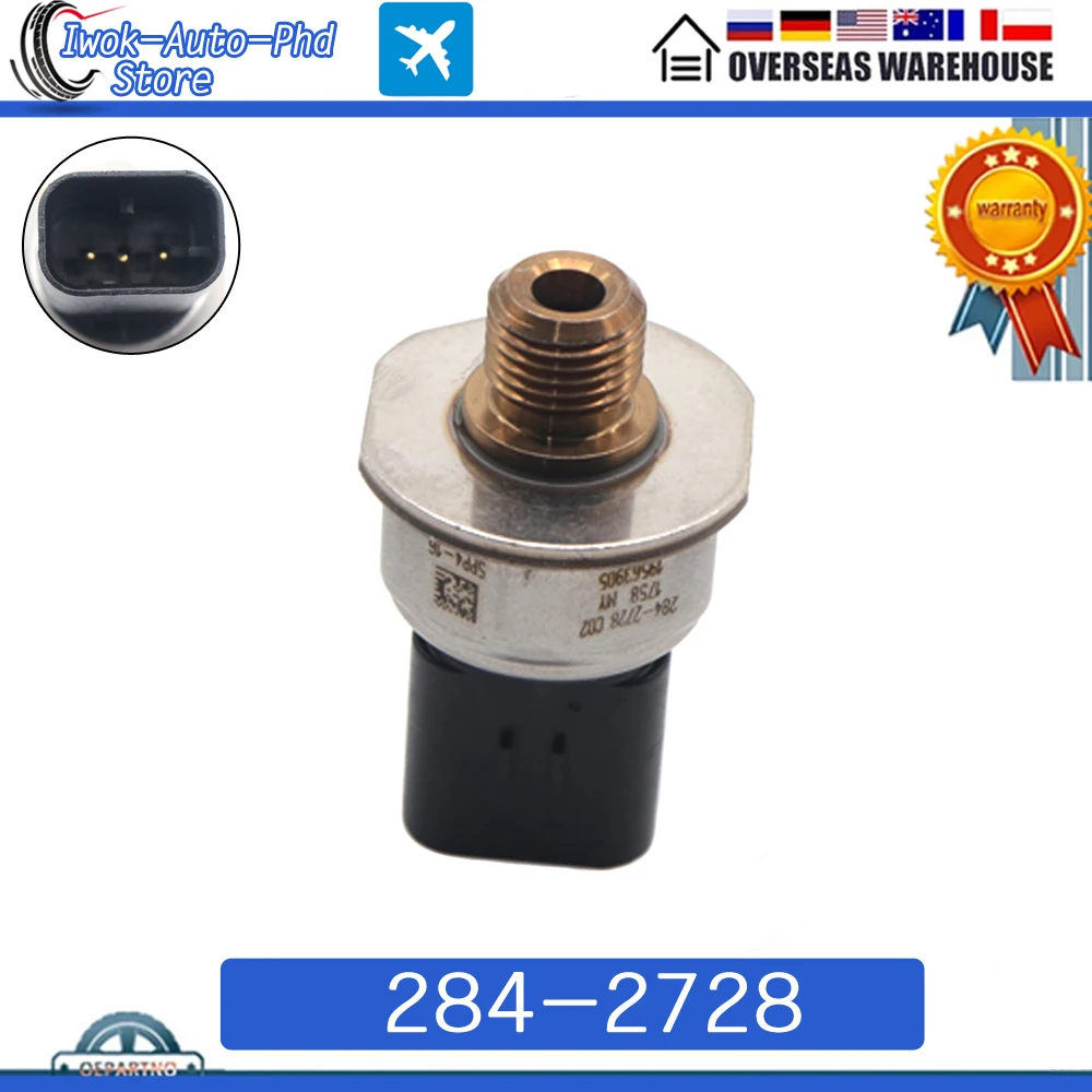 Car 284-2728 Heavy Duty Pressure Sensor For Caterpillar CAT TH31-C9T TH35-C13T TH35-C15T TH31-E61 TH35-E81 5PP4-16 Gp-Pressure