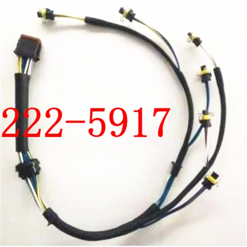 

222-5917 Injector Wiring Harness For 324D 325D E325D 329D Excavator C7 Engine 2026 Years As Picture