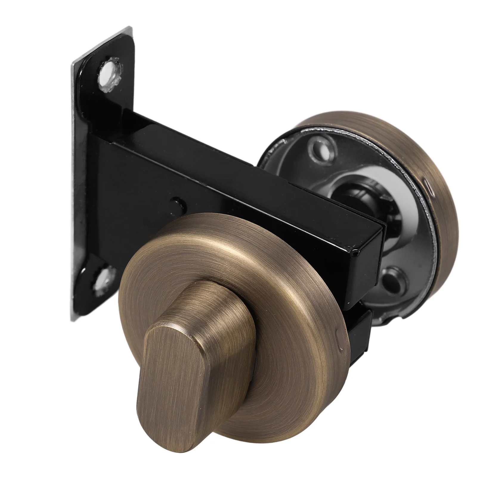 

Stainless Steel Restroom Indicator Lock Keyless Privacy Door Lock for Bathroom Public Commercial Door Handle Occupied Vacant