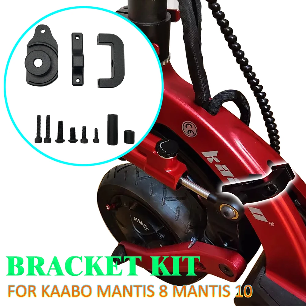 

For KAABO Mantis 8 Mantis 10 Electric Scooter Steering Damper Bracket Electric Scooter Accessories Aluminum Alloy Material