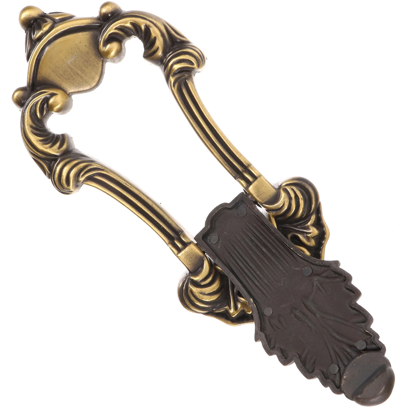 

Vintage European Style Zinc Alloy Door Handle Carved Decorative Door Knocker for Villa Main Doors Furniture Cabinet Pulls