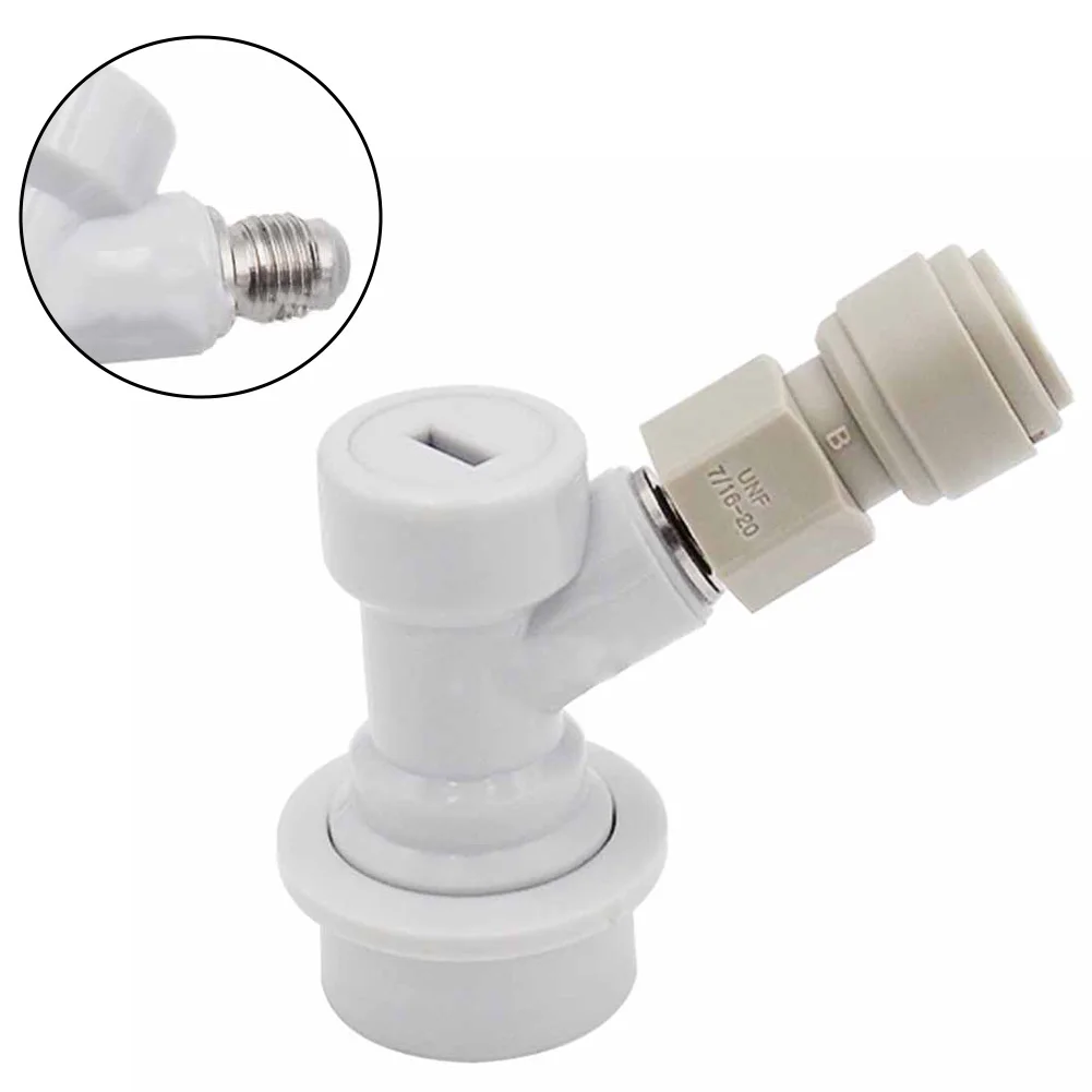 5/16 Inch Pressed Carbonation Cap With Ball Beer Keg Ball Lock Disconnect Kit Dispenser Lock Disconnect  Push-in Connector