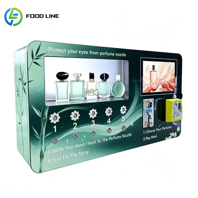 Perfume Vending Machine Mini Automatic Fragrance Sprayer Wall Mounted Self Service Business Machine Customized
