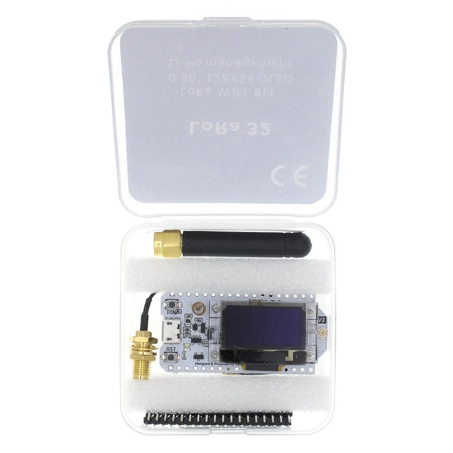 SX1276 ESP32 LoRa 868 MHz-915 MHz 0,96-calowy niebieski wyświetlacz OLED Zestaw Bluetooth WIFI 32 Płytka rozwojowa