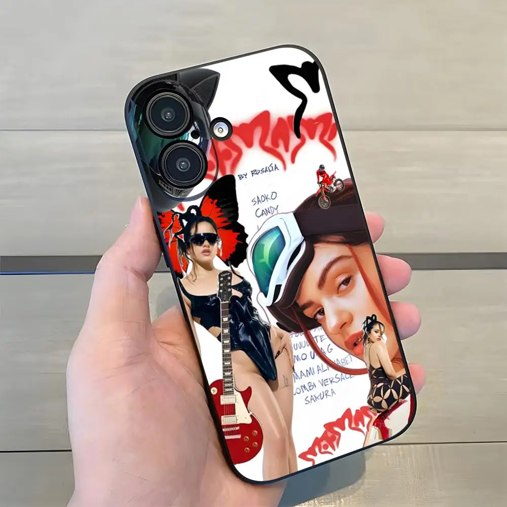 B-hermosa funda de teléfono Rosalia Pienso En Tu para 15 Pro Max Iphone 17 Air 14 Plus 12 16 13 Mini 11 Xr Xs Max contraportada