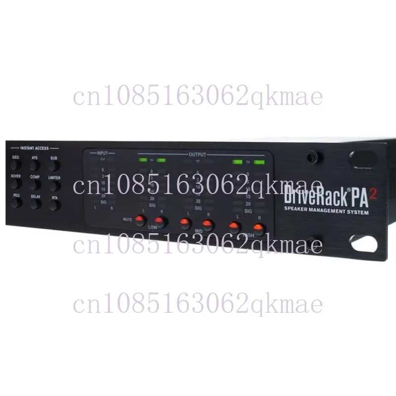 DriveRack PA2 2in6out 2 in6Out DSP Digital Audio Processor Suitable for Professional Stage Audio Equipment