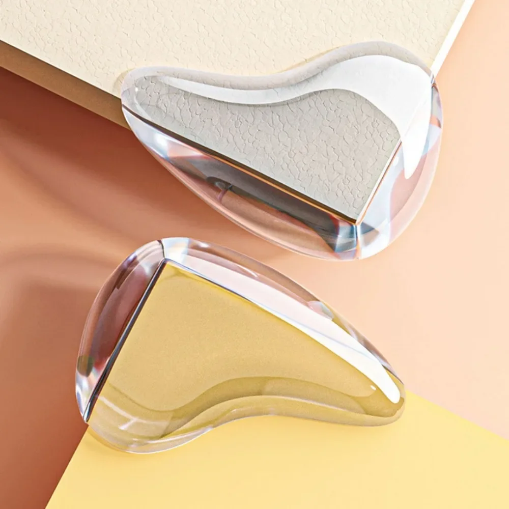 

10pcs Silicone Anti-collision Corner Transparent Rubber for Refrigerator Door Table Corner Wardrobe Door Rear Protective Cove