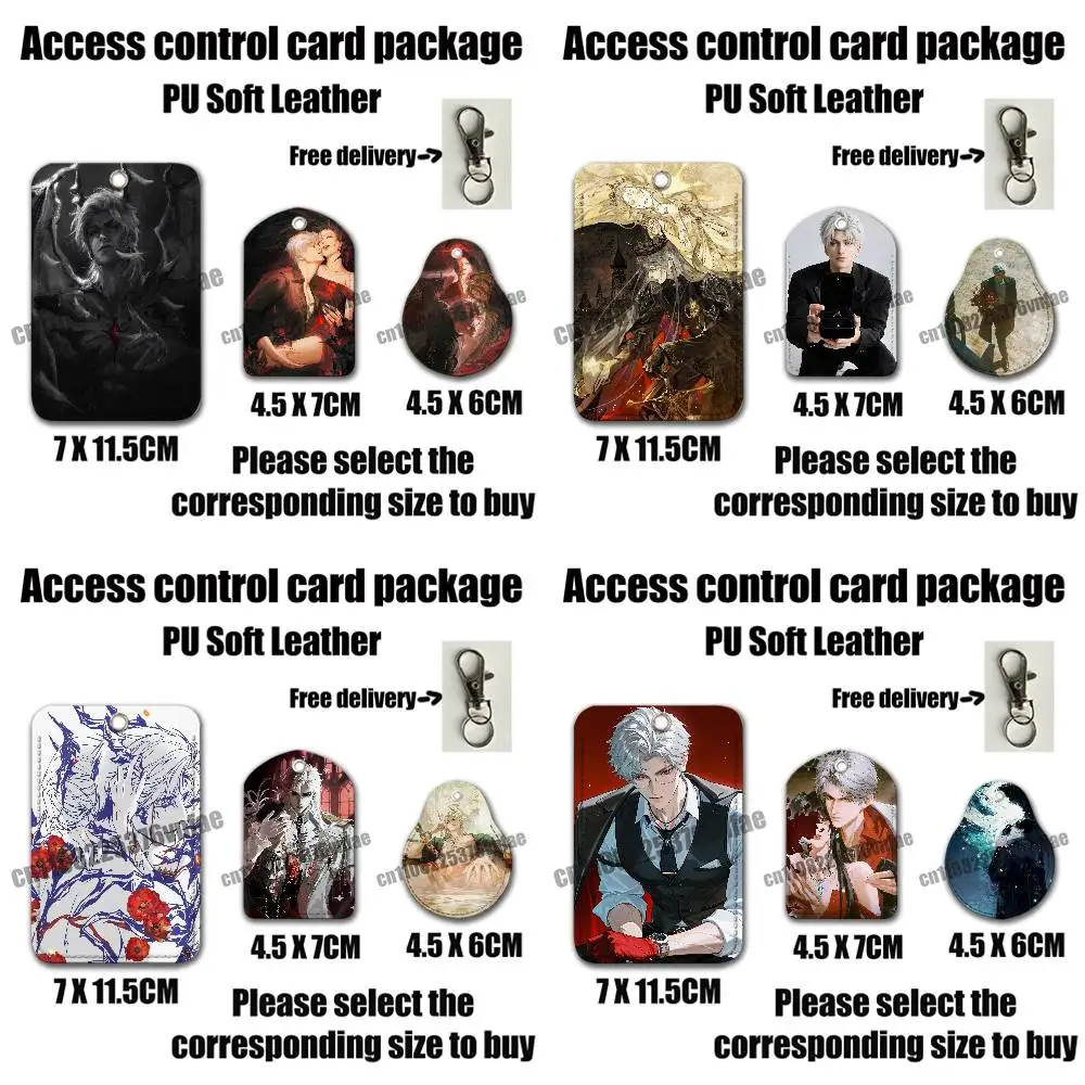 Porte-cartes Sylus For Love And Deepspace pour AirTag, avec clips d'identification, pour cartes de crédit, d'accès bancaire, de transport en commun et porte-clés électrique