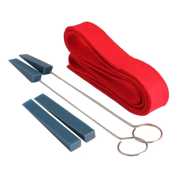 

5Pcs Professional Piano Tuning Kit Temperament Strip Rubber Mutes Piano Tone Fixing Tools Superior Stainless Steel
