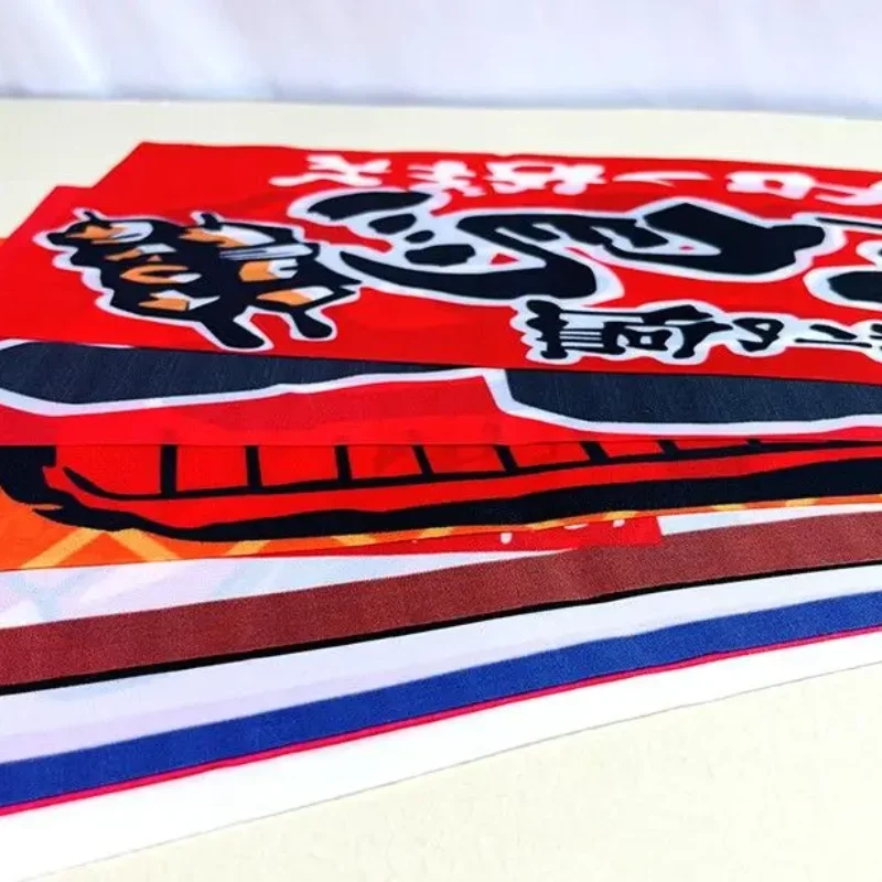 Bendera Mini Warna-warni, Span - Food Snacks Banner ulasan dan harga