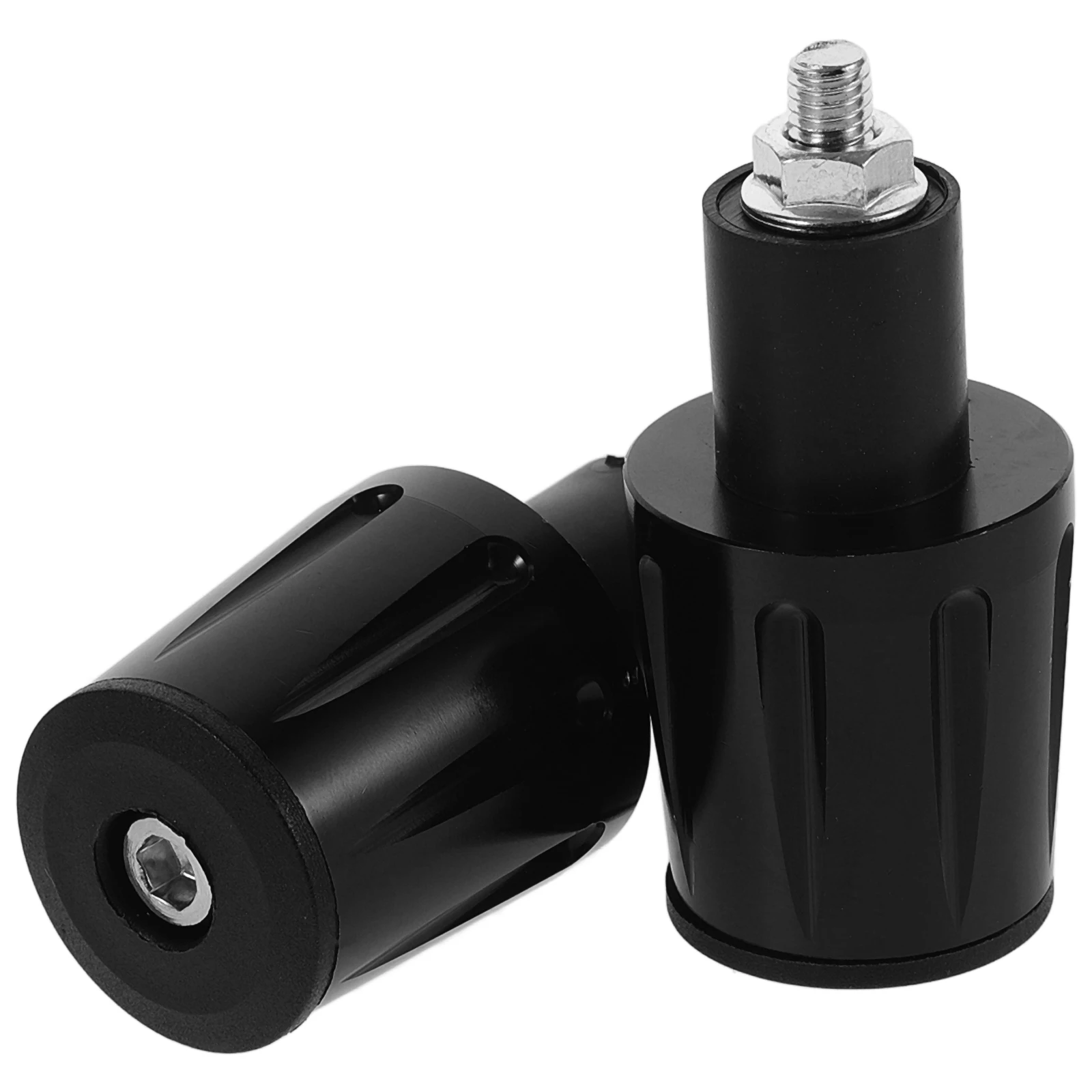 

Handlebar End Caps Plug Motorcycle Grips Dirt Bike Aluminum Bar Ends Plugins Hand Plugs Road Bike Handlebar Motorcycle