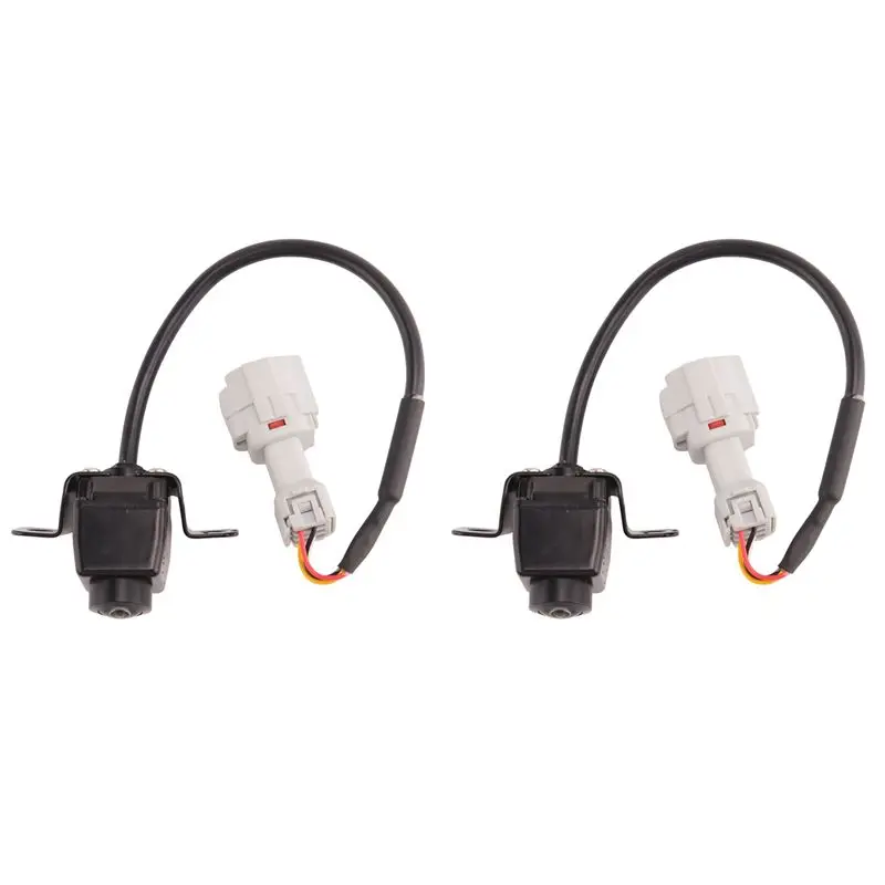 

2X 95760-2V100 95760-2V002 Car Rear View Camera For Veloster 2012-2017 Reverse Parking Assist Camera 95760-2V000-N30R