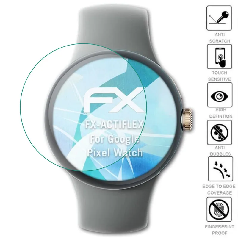 Bộ 5 TPU Mềm Mại Trong Suốt Màng Bảo Vệ Đồng Hồ Thông Minh Smartwatch Bao Da Bảo Vệ Cho Google Pixel Đồng Hồ Hiển Thị Màn Hình Bảo Vệ Phụ Kiện Thông Minh