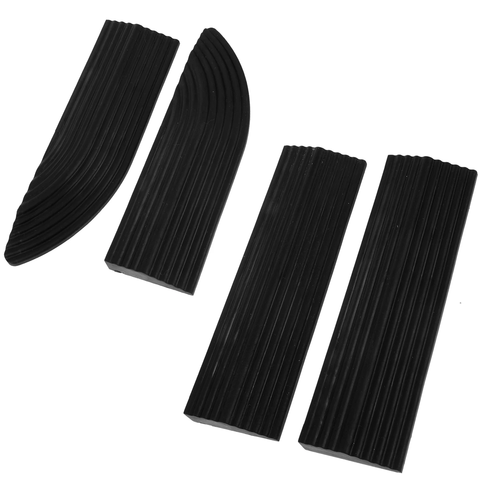 Threshold Strip Ramp for Home Mobility Scooter Ramps Garage Sweeping Robot Silicone Slopes Wheelchair Transitioning Portable