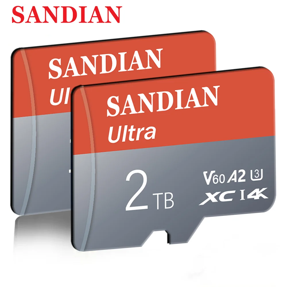 Карта памяти Micro SD/TF, стандарта 10, объем 1 ТБ, 512 ГБ, 256 ГБ