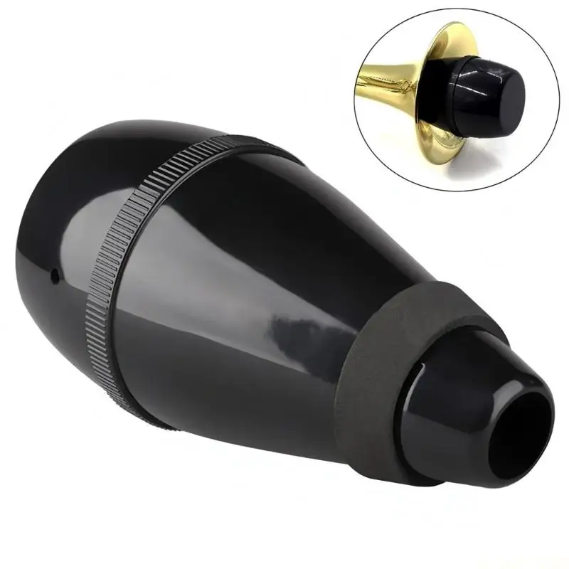 M5TC Portable Brass Instrument Still ABS Plastic Delicate Aircurrent Outlet Minimizes Sound Output