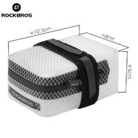 ROCKBROS Mini Bicycle Saddle Bag 0.4L Lightweight Waterproof Compact MTB Mountain Road Bike Tool Kit Cycling Accessories 자전거 가방