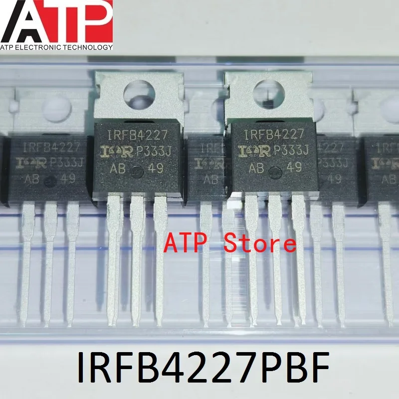 10pcs/lot New Original IRFB4227PBF IRFB4227 TO-220 Transistor MOSFET N-CH 200V 65A TO220AB In Stock