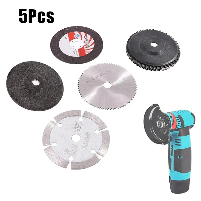 

5pcs 75mm Cutting Disc For Angle Grinder Metal Circular Saw Blade Grinding Wheel For Cutting And Polishing Ceramic Tile Stone