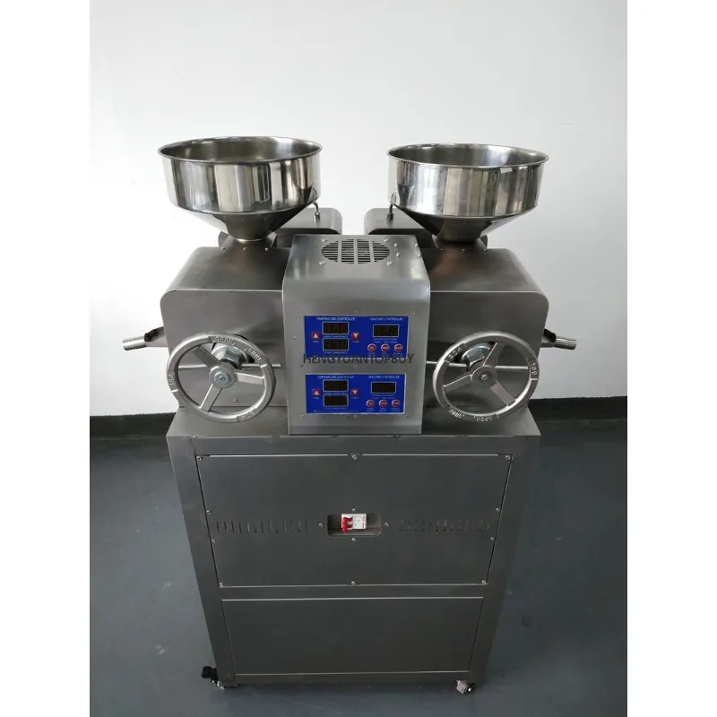 40-60kg/h Stainless Steel Hot Cold Sesame Peanut Sunflower Seeds Oil Extraction Machine With Temperature Control Function